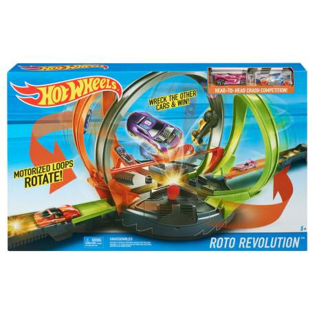 Pista Hot Wheels Megalooping Infernal Con 2 Coches