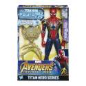 Figura Titan Spiderman Con Mochila Power Fx 30 Cms