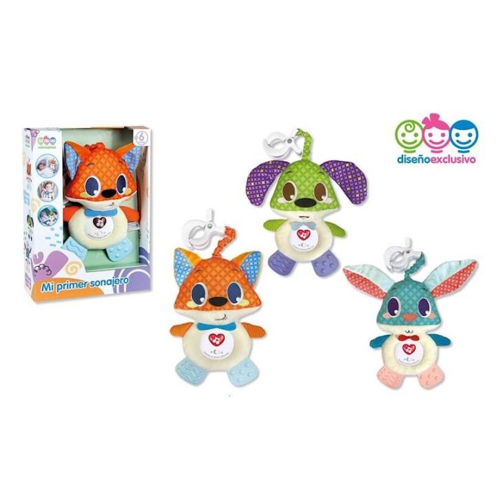 Muñeco Sonajero Mordedor 21 Cm De Tela