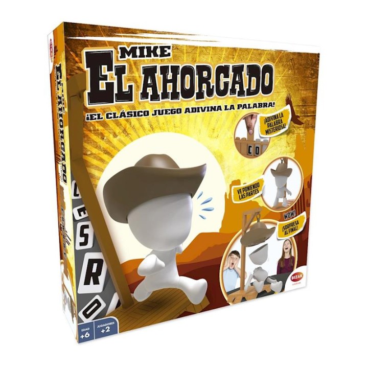 Bizak Mike El Ahorcado Juego De Mesa