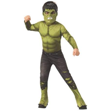 Disfraz Infantil Hulk Avengers Endgame Classic Talla S