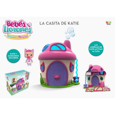 Casita De Bebe Lloron Katie Incluye Muneca Y Accesorios JuguetesOk