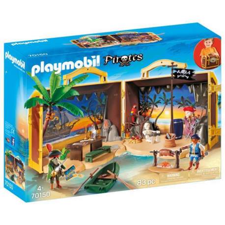 Playmobil Piratas Isla Pirata Maletín
