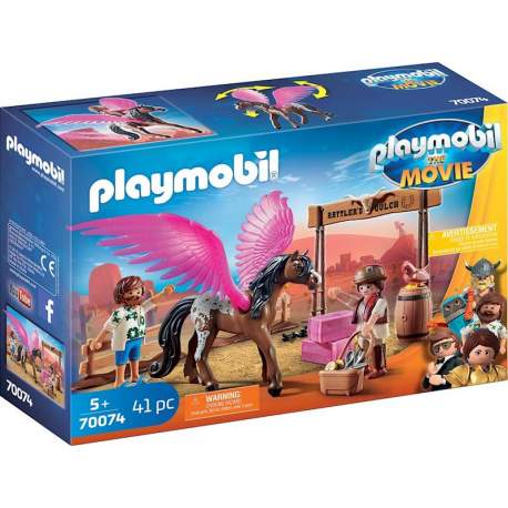 Playmobil La Pelicula Marla Y Caballo Con Alas