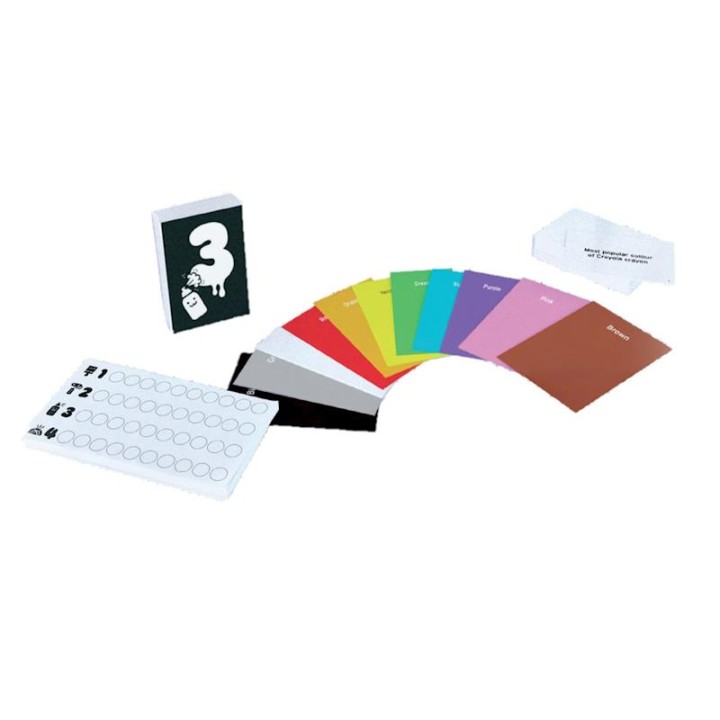 Juego Colour Brain. Con 11 Cartas De Colores