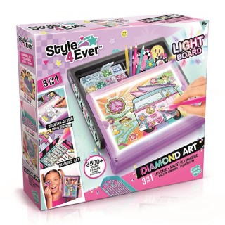 Style 4 Ever Maletín Luminoso Diamond Art
