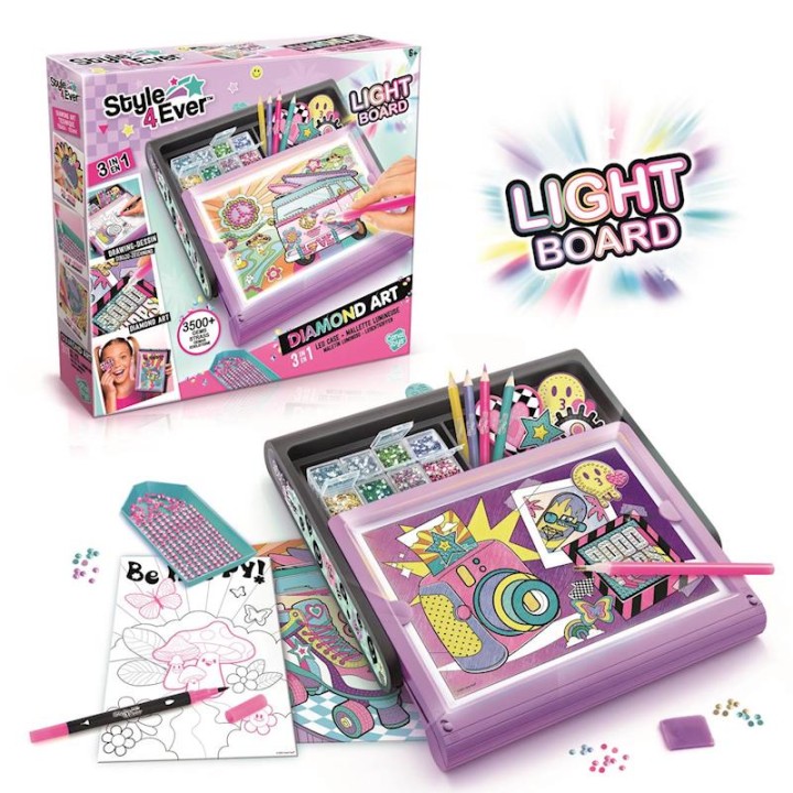 Style 4 Ever Maletín Luminoso Diamond Art