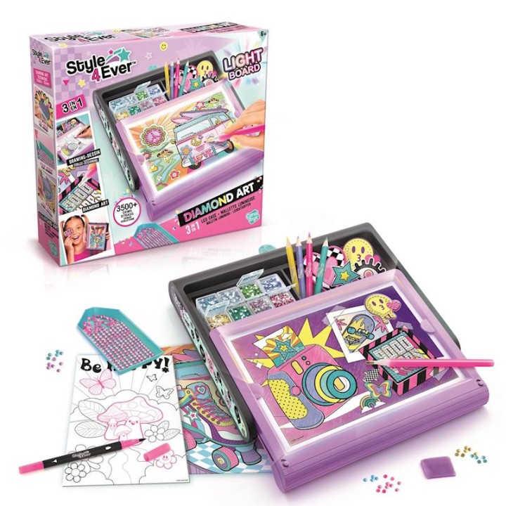 Style 4 Ever Maletín Luminoso Diamond Art