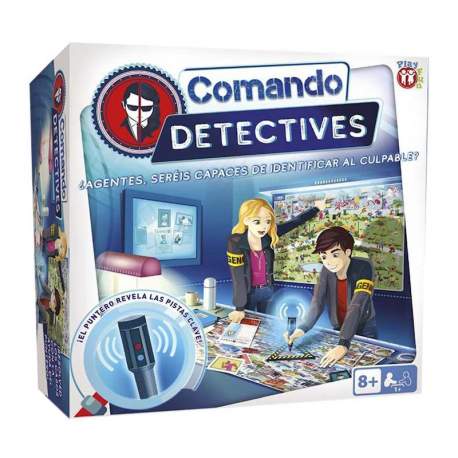 Juegotrack Agency Comando De Detectives.