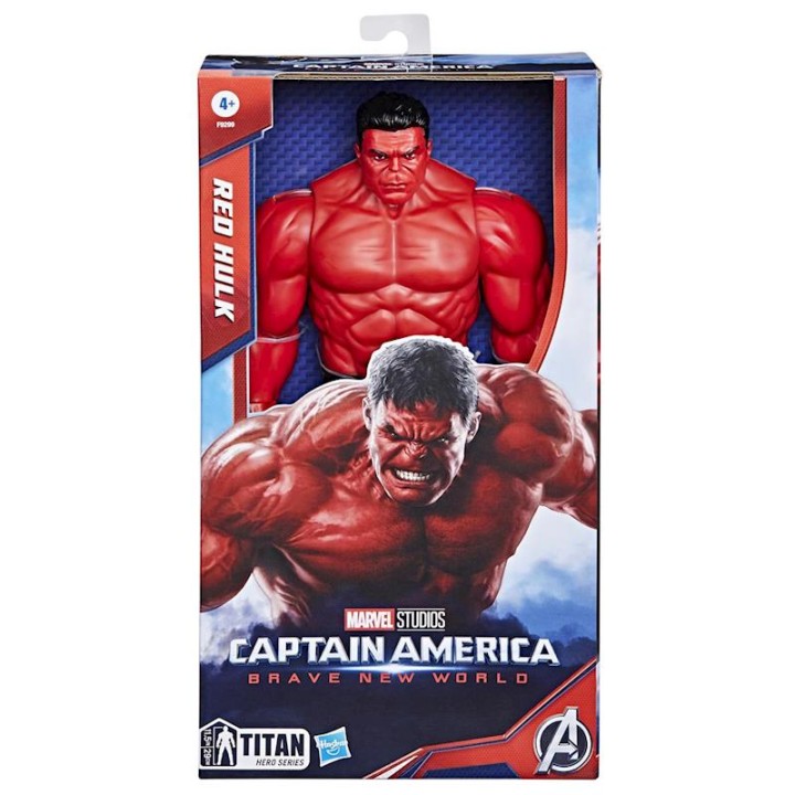 Marvel Capitán América Titan Hero Series Figura Hu