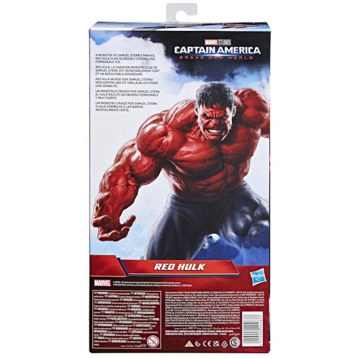 Marvel Capitán América Titan Hero Series Figura Hu