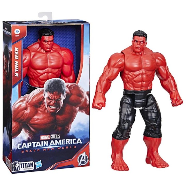 Marvel Capitán América Titan Hero Series Figura Hu