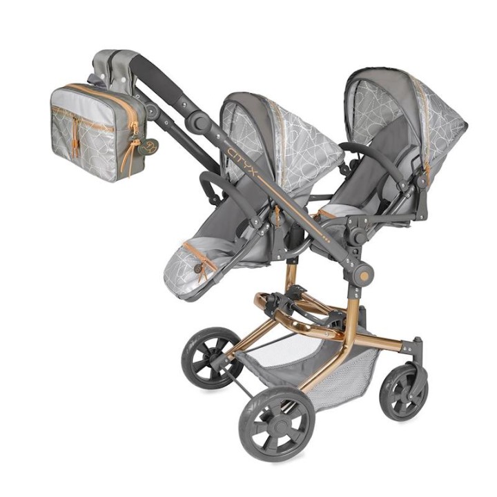 Silla Gemelar Plegable City Multiposicion