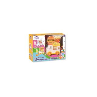 Juego De Plastilina Hamburguesería O
