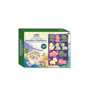 Arena Moldeable Animales O Pastelería,