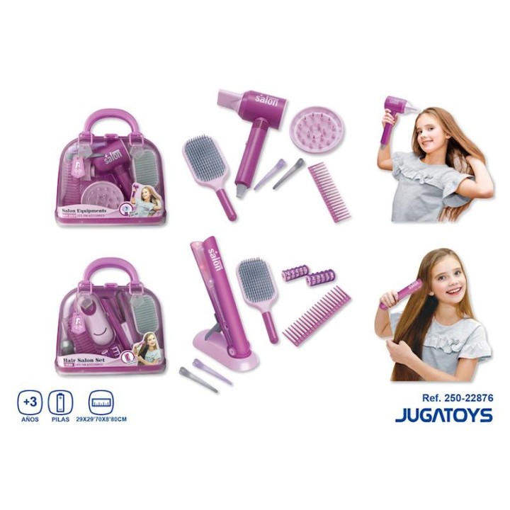 Conjunto Belleza En Maletín, Con Secador Y Accesor