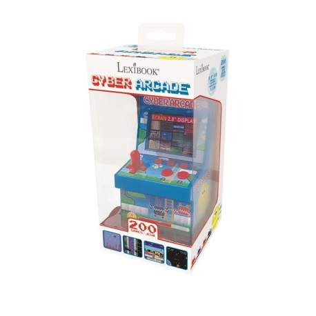 Consola Cyber Arcade Con 200 Juegos. Pantalla Lcd A Color De