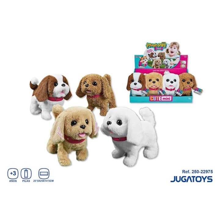 Peluche Perro Con Movimientos Reales