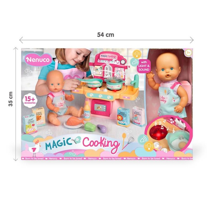 Muñeco Nenuco Cocinita Mágica Con 10