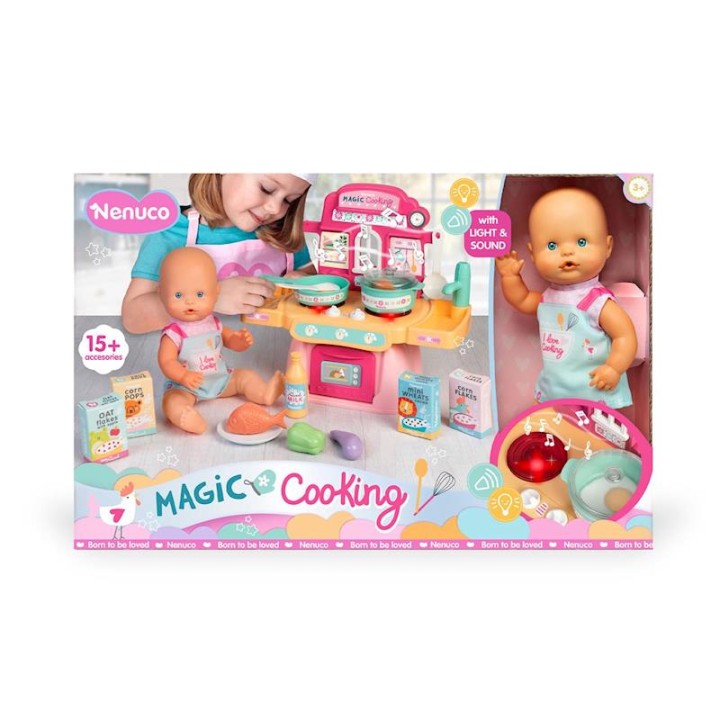 Muñeco Nenuco Cocinita Mágica Con 10