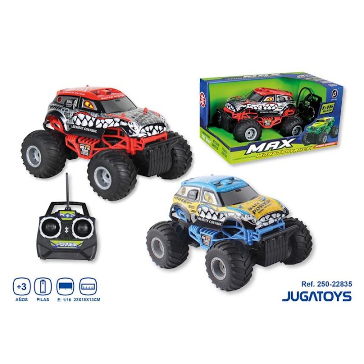 Coche Radio Control Monster Truck 27Mhz