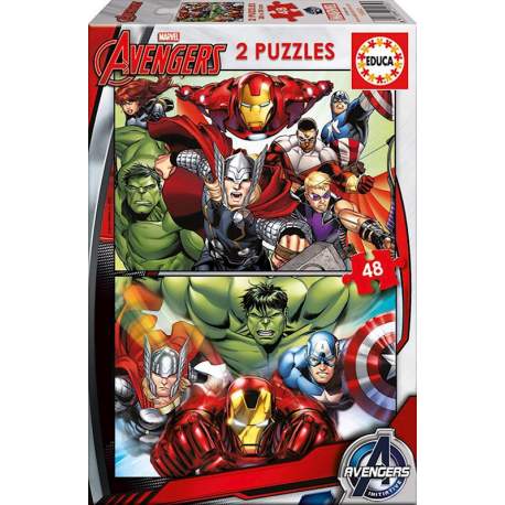 Puzzle Avengers 2*48 Pzas