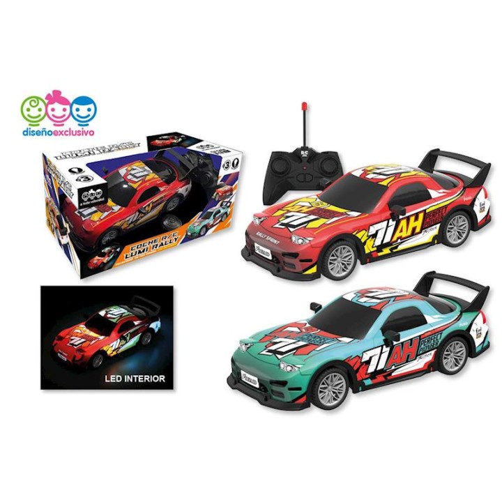 Coche Radio Control Lumi Rally Escala 1:18