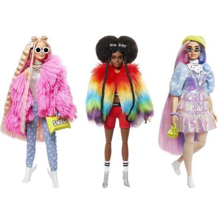 Muñeca Barbie Fashionista Xtra Mod Sdos.