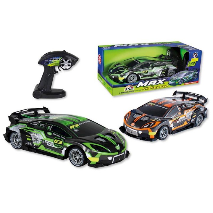 Coche Radio Control High Speed Con Batería Y