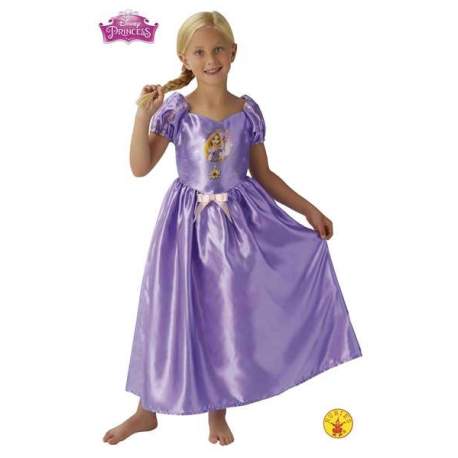 Disfraz Infantil Rapunzel Cuento De Hadas Talla L (8/10 Años