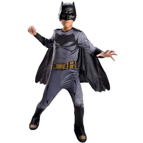 Disfraz Infantil Batman Jl Movie Classic Talla M (5/7 Años)