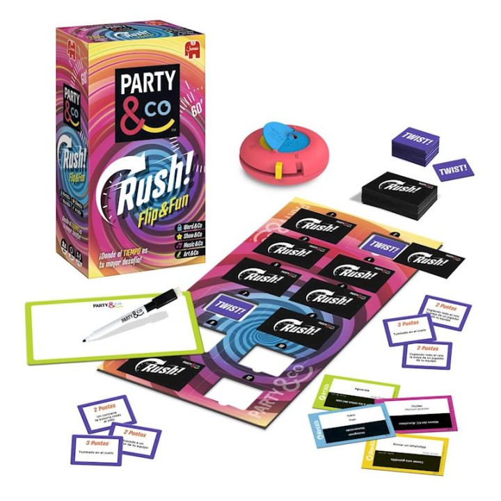 Juego Party & Co. Rush. Donde El Tiempo Es