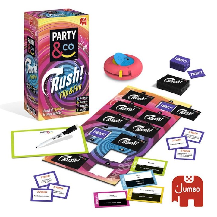 Juego Party & Co. Rush. Donde El Tiempo Es