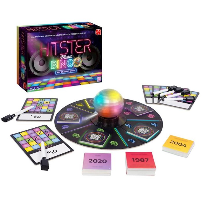 Juego Hitster Bingo. ¡Vive La Emoción Del