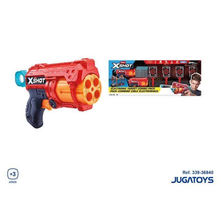 Pistola X-Shot En Pack De 2 Y Diana E Con 24