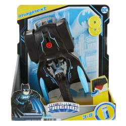 Batmóvil Transformable Con Figura De Batman Se Ilumina Imag