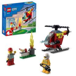 Lego Helicóptero De Bomberos City