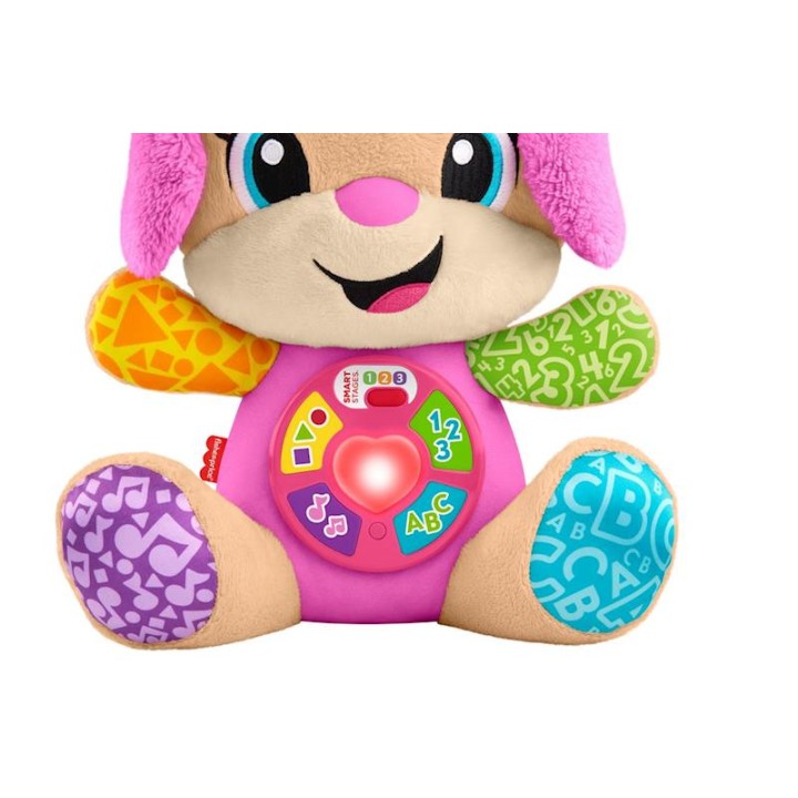 Peluche Perrita Fisher-Price Ríe Y Aprende