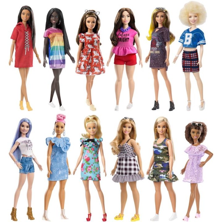 Muñeca Barbie Fashionista. Con Looks
