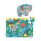 Puzzle Silueta Elefante | Djeco