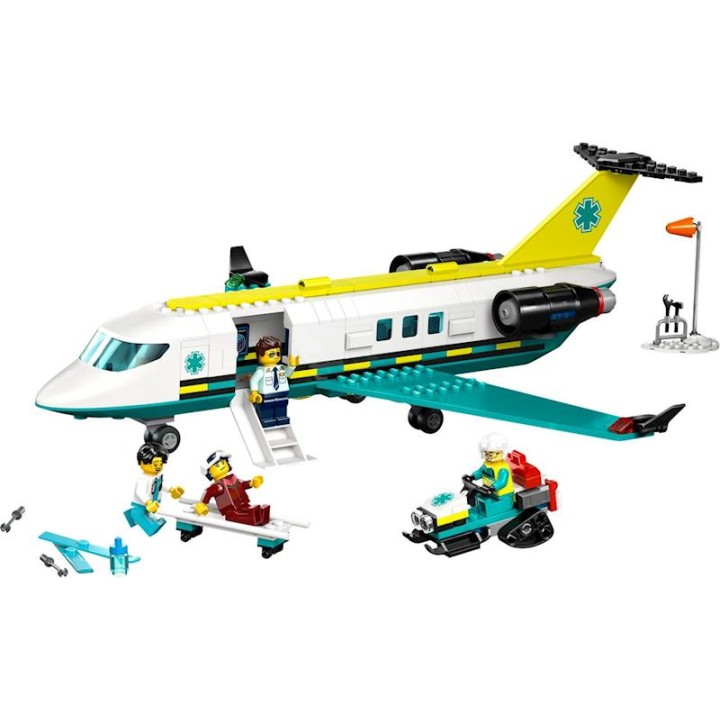 Ambulancia Aérea De Emergencia Lego City