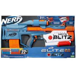 Pistola Nerf Elite 2.0 Motorblitz Cs- 10. Carga