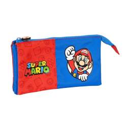 Portatodo Triple Super Mario 22X12x3cm