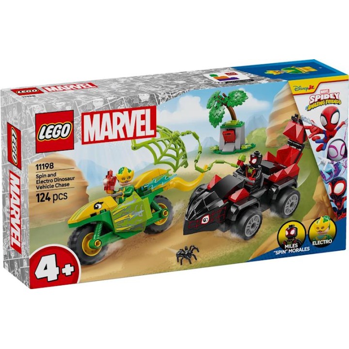 Lego Juego De Construccion Spin Y Electro: Duelo
