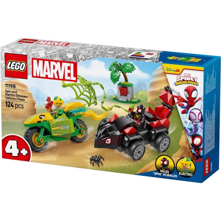 Lego Juego De Construccion Spin Y Electro: Duelo