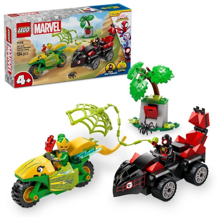 Lego Juego De Construccion Spin Y Electro: Duelo