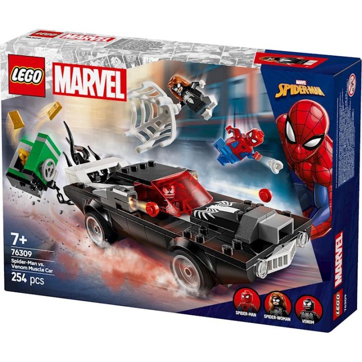 Lego Juego De Construccion Spider-Man Vs Coche
