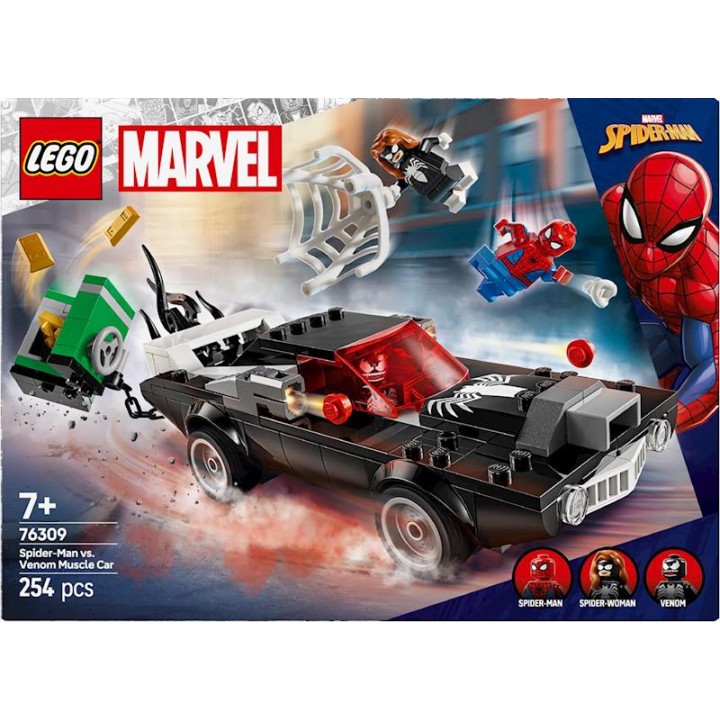 Lego Juego De Construccion Spider-Man Vs Coche