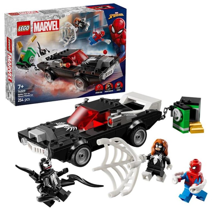 Lego Juego De Construccion Spider-Man Vs Coche