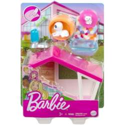 Barbie Set De Juego Con Caseta De Perro